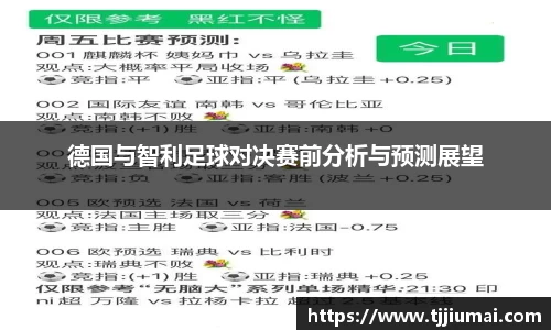 德国与智利足球对决赛前分析与预测展望