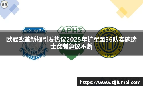 欧冠改革新规引发热议2025年扩军至36队实施瑞士赛制争议不断